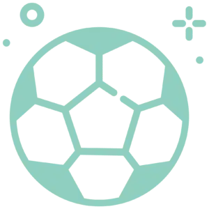 icone avec ballon de soccer