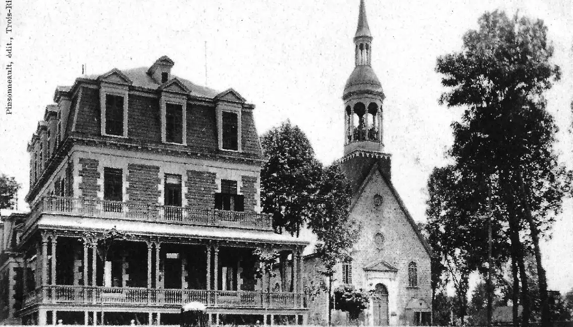 Photo époque église presbytère