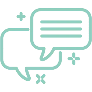 ICONE représentant des demandes et commentaires
