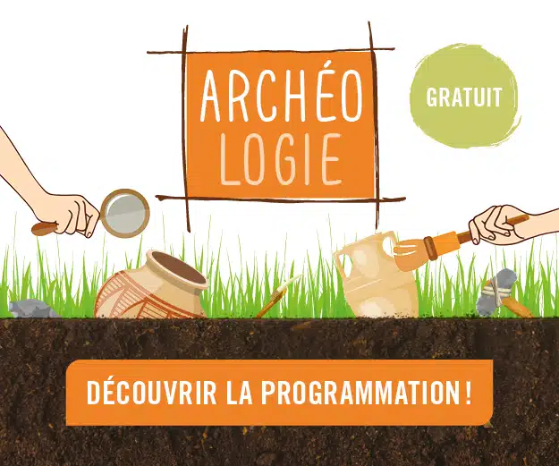 Visuel générique du mois de l'archéologie