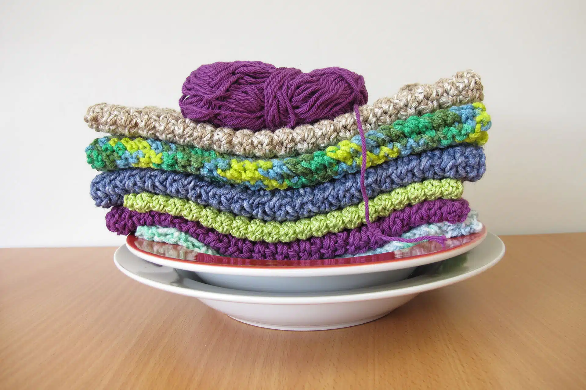 LINGETTES FAITES AU CROCHET