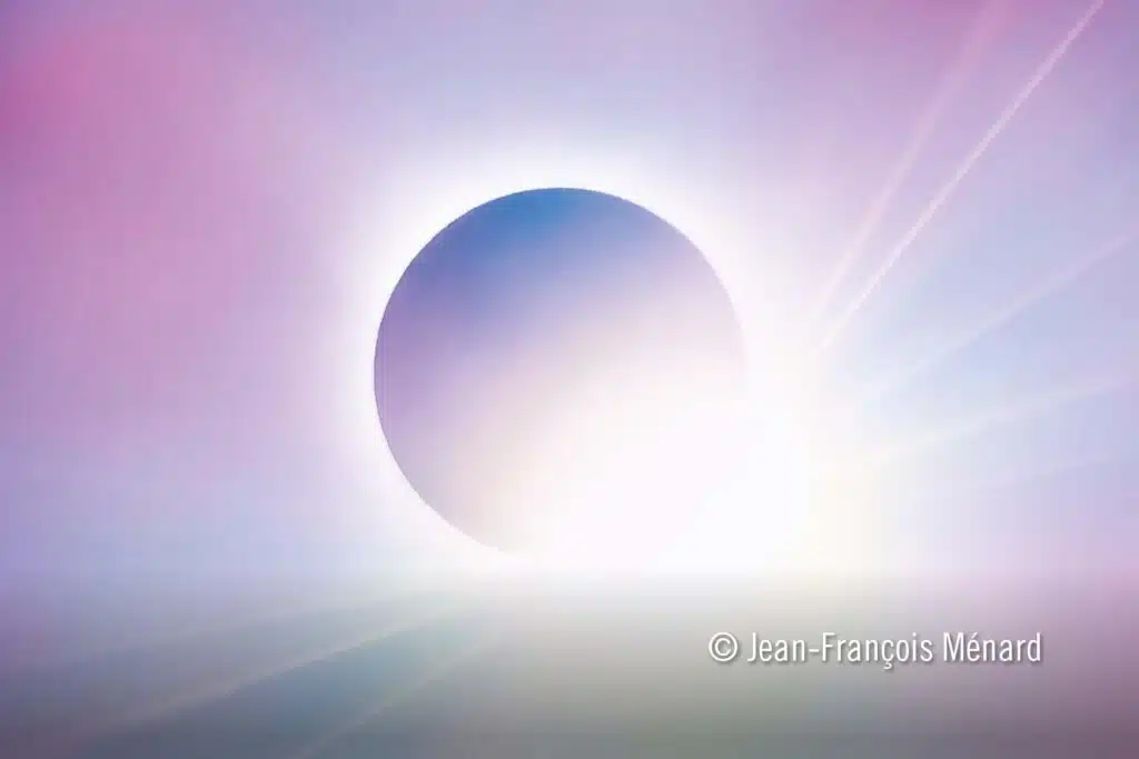 SYNCHRONICITÉ CÉLESTE, ECLIPSE SOLAIRE, DE JEAN-FRANÇOIS MÉNARD