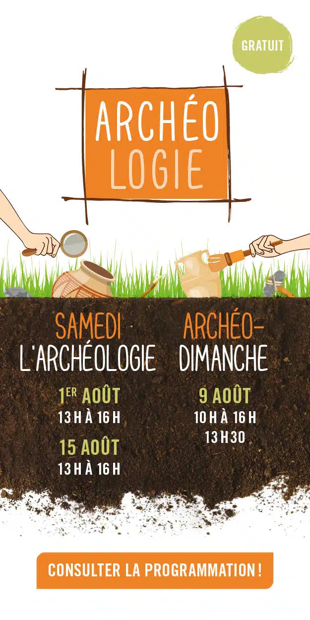 visuel générique archéologie avec les dates